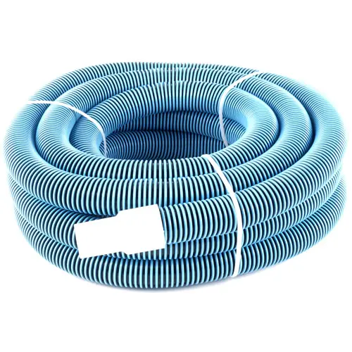 Customized 1.5 Inch Flexible Corrugated Spiral Wound Swim Pool Water Vacuum Dust Hose Pipe With Swivel Cuff