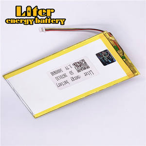Connector 1,0-4 p customized <span class=keywords><strong>3</strong></span>,7 V 3870135 5000 mAh Li-polymer battery Li polymer battery - Product Image 3