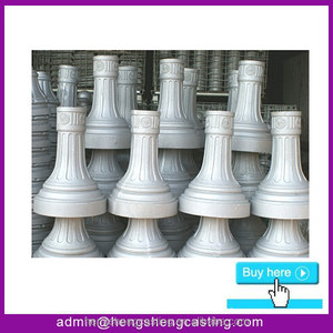 Nhà Cung Cấp Trung Quốc Trang Trí Đúc Nhôm Đăng Bài Cơ Sở/Bao Gồm - Product Image 2