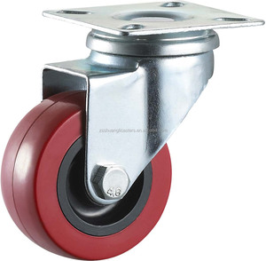 Roda resistente leve de 2 polegadas 50mm, rotação giratória de tpu poliuretano - Product Image 1