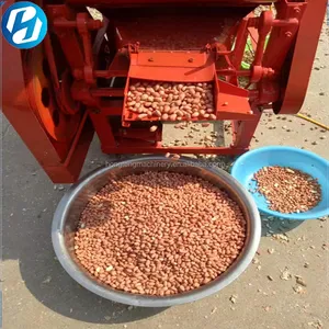 Mesin pengupas kacang india