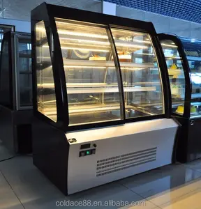 Front Opening Cake Showcase /Cake Display Refrigerator/Bakery Shop Equipment