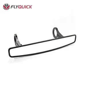 FLYQUICK Inside 1.75" / 2" UTV accessories wide convex curved inner center rear view mirror