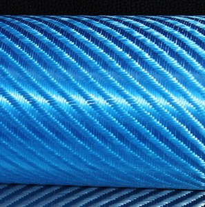 Tissu en fibre de verre 310gsm sans alcali tissé en sergé bleu argenté E-Glass pour tissu de revêtement de mur/toit - Product Image 3