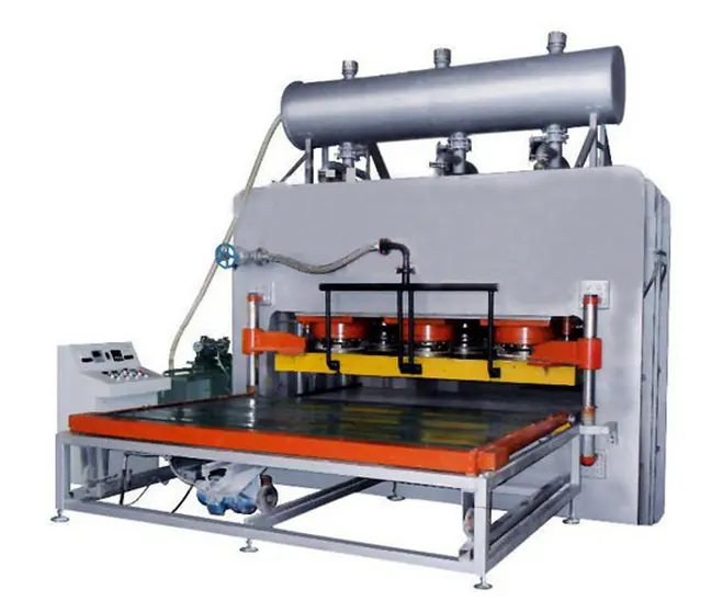 Automatic hydraulic short cycle laminating hot press machine laminate hot press machine for melamine cutting