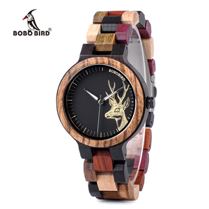 Orologio <span class=keywords><strong>da</strong></span> <span class=keywords><strong>donna</strong></span> Quickshipment <span class=keywords><strong>in</strong></span> <span class=keywords><strong>legno</strong></span> anticato con datario e giorno della settimana, quadrante <span class=keywords><strong>da</strong></span> 40 mm, per coppie, stile business, con moneta antica e motivi a cartoni animati - Product Image 3