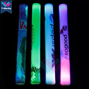 T-Worthy Bastoncini Luminosi in Schiuma LED RGB Ecologici di Alta Qualità, Lampeggianti al Buio per Concerti, Rave, Matrimoni e Feste - Product Image 6