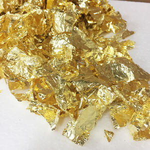 جودة عالية 1 لون شظية كبيرة من ورق النحاس ورقائق الذهب تزيين المواد الحرفية - Product Image 5
