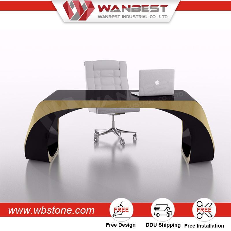Multifonctionnel compteur de style moderne table d'appoint de bureau bureau bureaux pour deux personnes