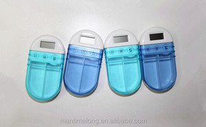 Hộp Thuốc Viên Thuốc Kỹ Thuật Số Dạng Lưới Kép Với Màn Hình LCD Nhắc Nhở Hẹn Giờ Bếp - Product Image 3