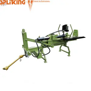 Hydraulic Ram Tractor Drive Log Splitter Kunden spezifisches CE-Zertifikat Schneller elektrischer Log Splitter Benzin 50 Tonnen Log Splitter