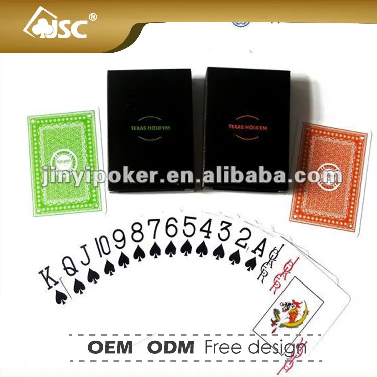 Novos Produtos especiais Design Personalizado Barato Papel De Poker