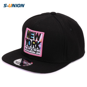 S-UNION Tùy Chỉnh Snapback Hat <span class=keywords><strong>New</strong></span> <span class=keywords><strong>York</strong></span> Thêu Underbill In Bóng Chày Cap Cô Gái Hồng Hip Hop Hat - Product Image 3