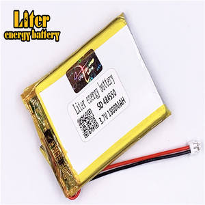 Plug 1,5-2 P <strong>3</strong>,7 V 484550 1800 mAh rechargeable LiPo battery solar Li ion polymer lithium-batterie with PCM - Product Image 3