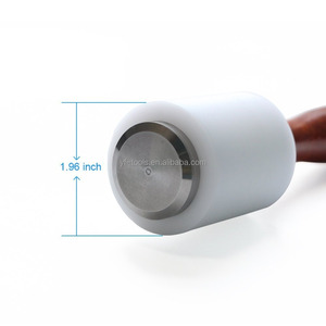 YIFENG ahşap saplı naylon çekiç deri el sanatları araçları DIY çekiç - Product Image 3