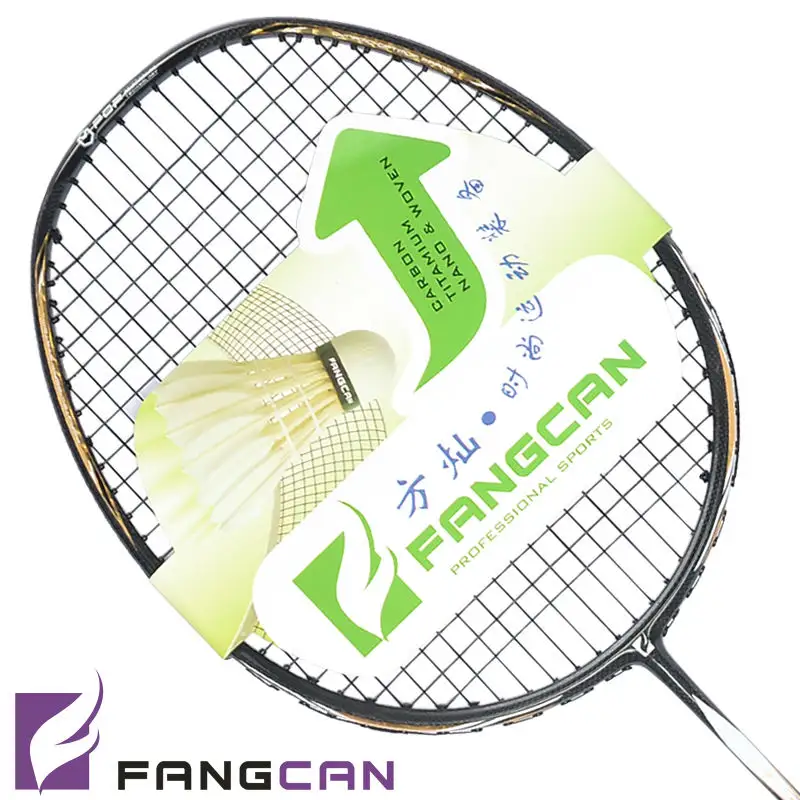 Fangcan N90III 고급 초경량 짠 최고 품질의 탄소 배드민턴 라켓
