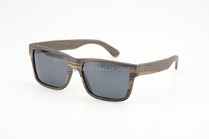 Óculos de sol de madeira de ébano, óculos masculino feito à mão - Product Image 5