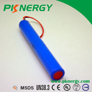<span class=keywords><strong>2</strong></span> S Li-Ion battery 7.4 V 1000 mah cilindro icr18650 18490 batterie con PCM - Product Image 2