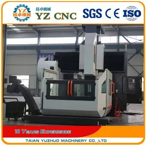 Alibaba de china de corte de metal gran pórtico doble columna centro de mecanizado cnc