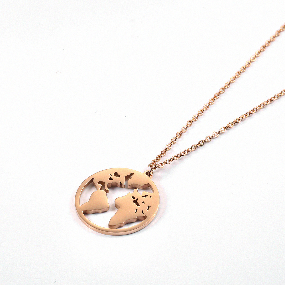 Collier en or rose
