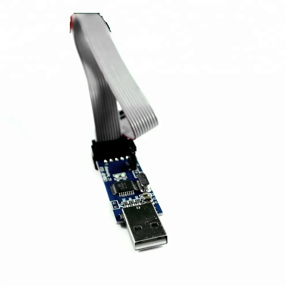 KJ196 Ondersteuning Win7 64 K USB ISP ASP ATMEGA8 USBASP USBISP AVR Programmer ATMEGA128 module