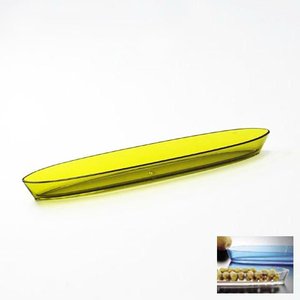 Flower shape <b>plastic</b> snack acrylic plate - Product Image 4