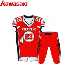 2019 nuovo disegno della gioventù a buon mercato sublimazione personalizzato americano uniformi di gioco del calcio - Product Image 2