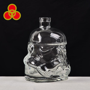 Storm Trooper jarra gin Rum tequila vodka botellas cráneo - Product Image 3