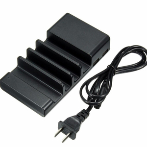 Điện Thoại di động Trạm Sạc 4 Port Usb Trạm Sạc Sạc <span class=keywords><strong>Dock</strong></span> Đứng Desktop Trung Tâm Phụ Trách Organizer với Nhiều Tablet iPh - Product Image 4