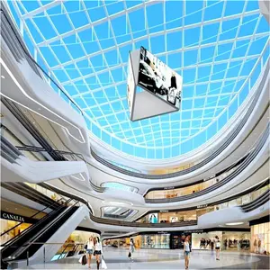 Prefab Steel Structure Shopping Mall Wanda Plaza