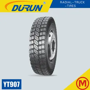 Durun 상표 모든 강철 광선 트럭 타이어 TBR 750R16LT 825R16LT 825R20 900r20 1000R20 1100R20 1200R20 타이어
