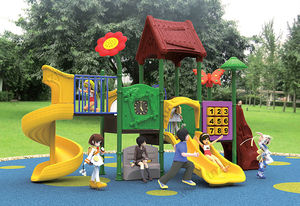 Norma Europea spirate enviar grandes parques infantiles niños equipo de plástico deslizante - Product Image 5