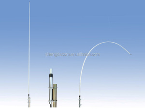 Personalizar fibra de vidrio vhf 156-163 mhz 4dbi omni antena marina con látigos y nylon plegable montaje cónico - Product Image 5