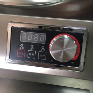 シングルレストランホテルキッチンステンレス鋼業務用コンロ3.5KW5KW電磁調理器中華鍋 - Product Image 4