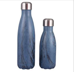 Hoàn thiện bằng gỗ Cola hình dạng đôi tường thép không gỉ Phích chân không Bình - Product Image 6