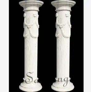 공장 가격 라운드 대리석 돌 로마 기둥 열 금형 판매