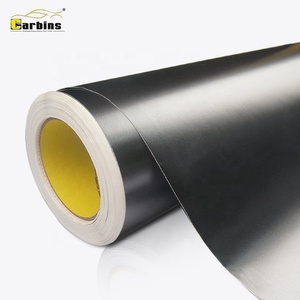 Carbins carbón gris de 1,52x18 m de envoltura de <span class=keywords><strong>vinilo</strong></span> de Flash metálico Color coche vinilos - Product Image 1