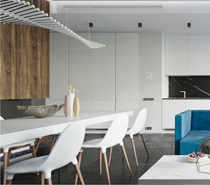 JYLIGHTING Lampadario <span class=keywords><strong>a</strong></span> <span class=keywords><strong>Sospensione</strong></span> <span class=keywords><strong>a</strong></span> Forma di Lisca di Pesce, Lampada <span class=keywords><strong>a</strong></span> <span class=keywords><strong>Sospensione</strong></span> <span class=keywords><strong>LED</strong></span> <span class=keywords><strong>a</strong></span> Spirale - Product Image 3