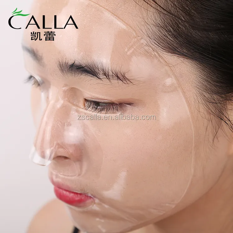 OEM के मॉइस्चराइजिंग whitening विरोधी शिकन firming क्रिस्टल कोलेजन हाइड्रोजेल चेहरे का मुखौटा