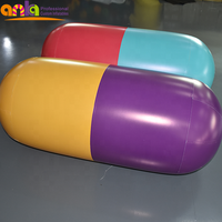 PVC Gonflable Gonflable Publicitaire Personnalisé Pilule Modèle À Vendre