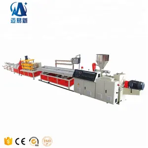 PVC Electric Cable Trunking Profile Extruder Production Making Machine