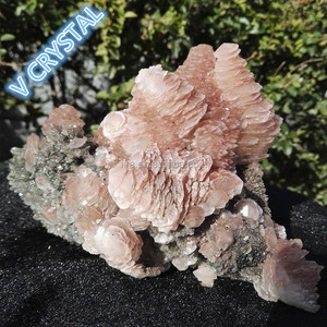 Rosa naturale Del Cristallo Di Quarzo Cluster Commercio All'ingrosso Rosa Calcite Pietra Campioni di <span class=keywords><strong>Minerali</strong></span> - Product Image 5