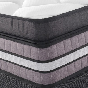 Dormitorio Muebles para el hogar Espuma viscoelástica 5 zonas Colchón <span class=keywords><strong>de</strong></span> muelles <span class=keywords><strong>de</strong></span> bolsillo hipoalergénico <span class=keywords><strong>de</strong></span> lujo Comprimido Enrollar en una caja - Product Image 4