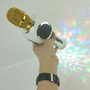 Nuovo Arrivo Microfono Wireless Karaoke M8 con <span class=keywords><strong>Luce</strong></span> al Neon Colorata, Microfono Portatile BT con Altoparlante e <span class=keywords><strong>Luce</strong></span> LED Lampeggiante - Product Image 3