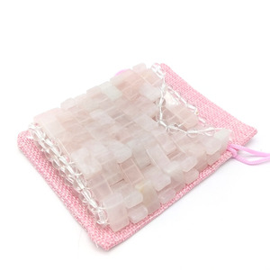 Maschera per Occhi Rinfrescante in Cristallo per Occhi Gonfi Massaggiatore Facciale Naturale in <span class=keywords><strong>Quarzo</strong></span> <span class=keywords><strong>Rosa</strong></span> e Giada <span class=keywords><strong>Pietra</strong></span> Fredda per Cura della Bellezza Strumento Facciale Riutilizzabile - Product Image 5