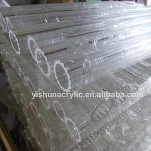 Tubo acrilico pmma in plastica trasparente personalizzato a forma di fiore - Product Image 5