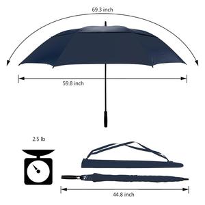 Paraguas <span class=keywords><strong>de</strong></span> Golf Automático <span class=keywords><strong>de</strong></span> Apertura Rápida, Resistente al Viento (65m/s), Doble Capa, Extra Grande, 153cm <span class=keywords><strong>de</strong></span> Diámetro, Regalo, Tela Pongee 190T, Recto y Resistente - Product Image 3