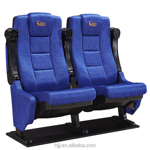 Karena 1993 harga yang baik kursi geser dan kursi bioskop belakang furnitur teater film dengan pemegang cangkir HJ9923 - Product Image 2