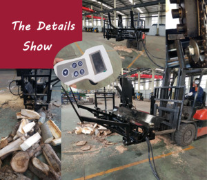 30吨原木分离器和带有滑移转向的柴火处理器 - Product Image 3