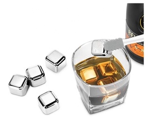 In acciaio inox riutilizzabile <span class=keywords><strong>cubetti</strong></span> di ghiaccio per bere vino festa di nozze uso commerciale in ristoranti e alberghi - Product Image 1